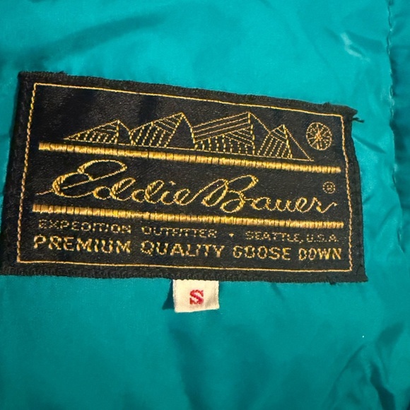 Vintage Goose Down Eddie Bauer Coat - Picture 8 of 10